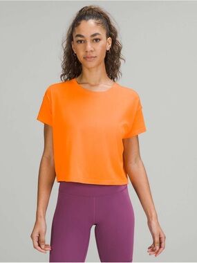Lululemon Cates T-Shirt Orange Soda